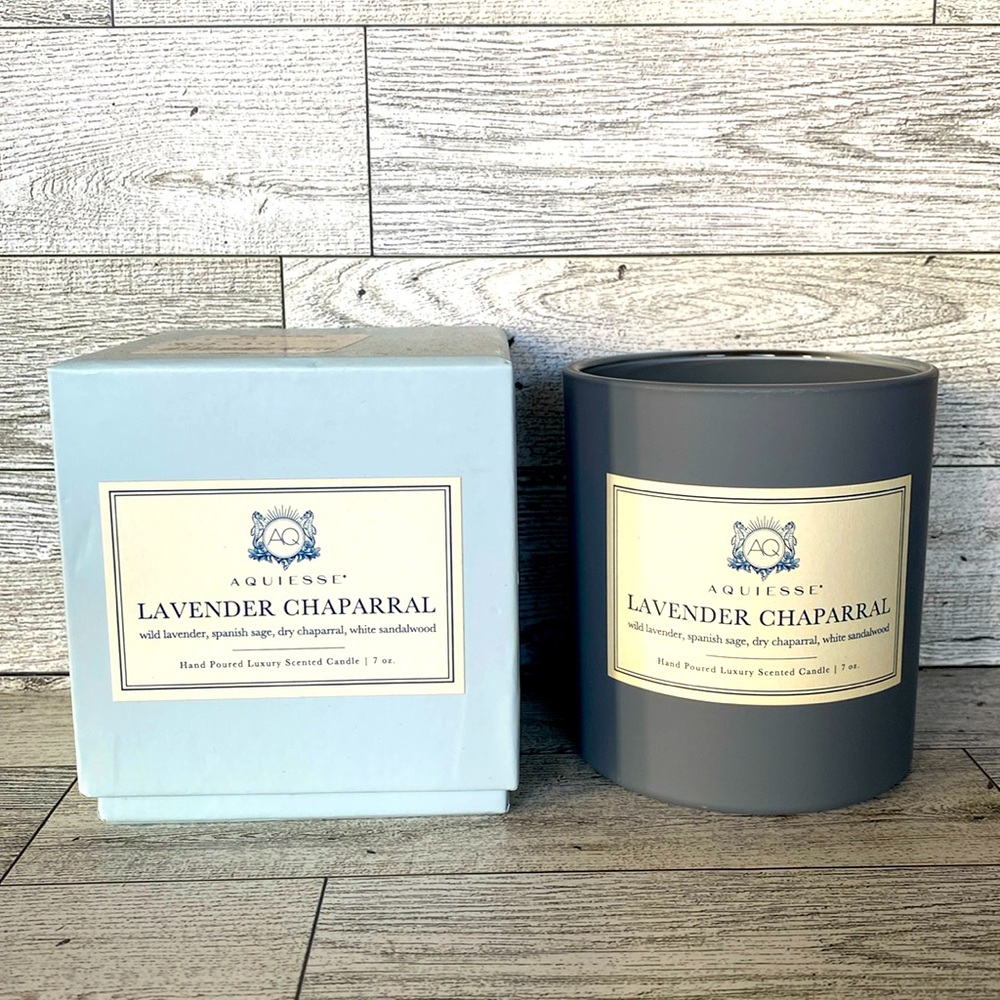 Aquiesse Lavender Chaparral Luxury Candle 7 oz.